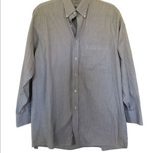 Geoffrey Beene Button Up Shirt Size 15 1/2 31/32